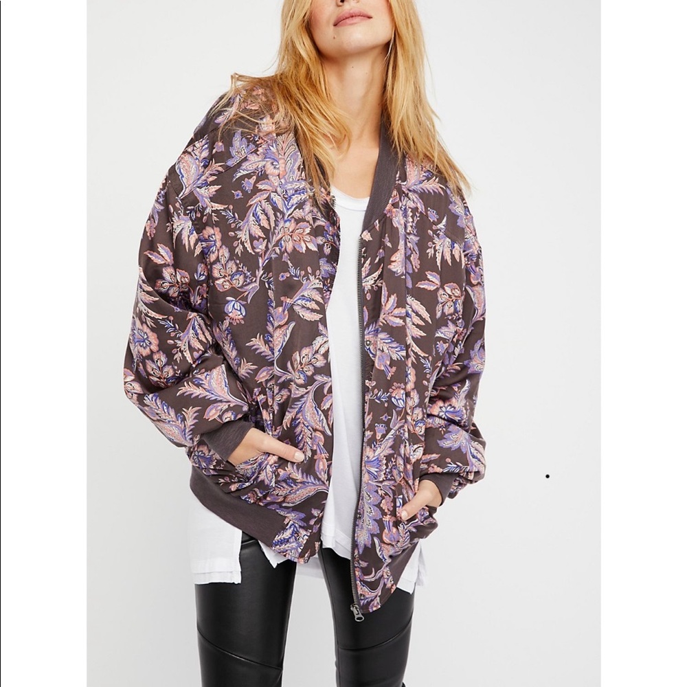 Free People bomber jacket